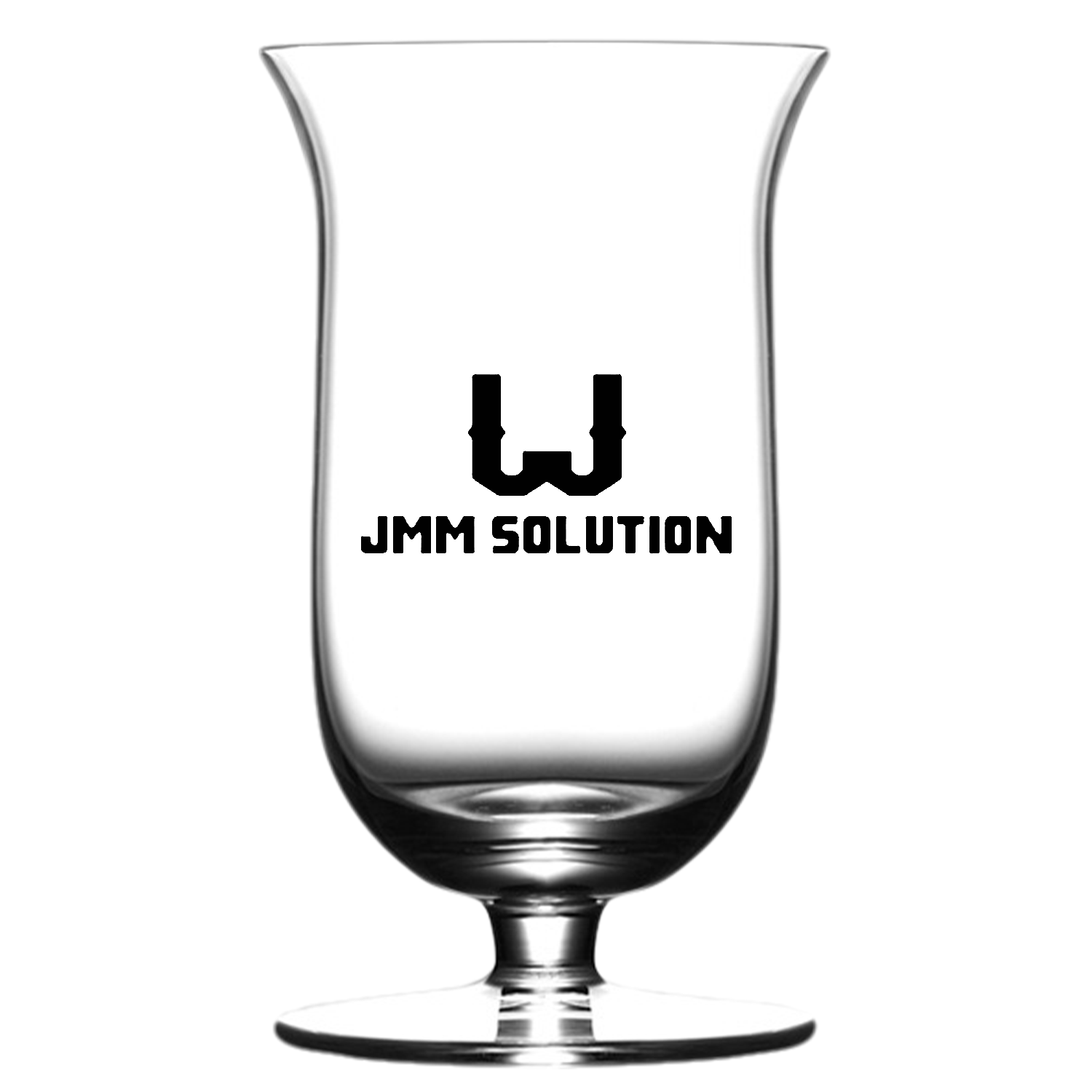 7oz Crystal Glass Tulip-Shaped Short Stem Cup