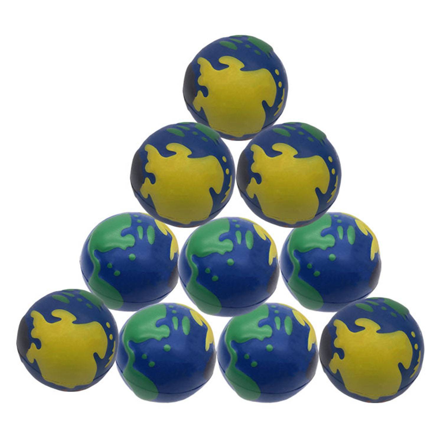 PU Foam Earth Ball Squeeze Stress Reliever Toy - Image 5