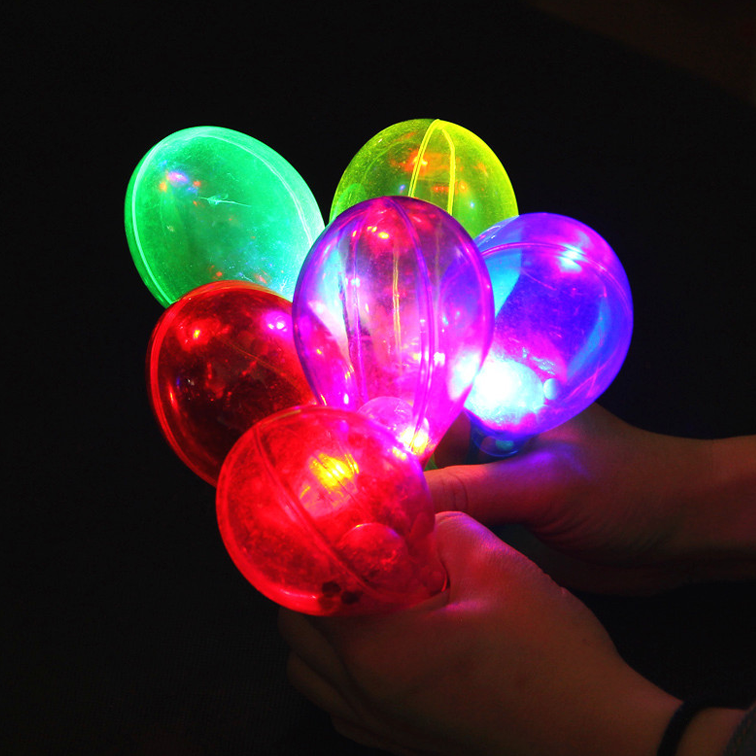 7" Plastic Glitter Maraca - Image 5