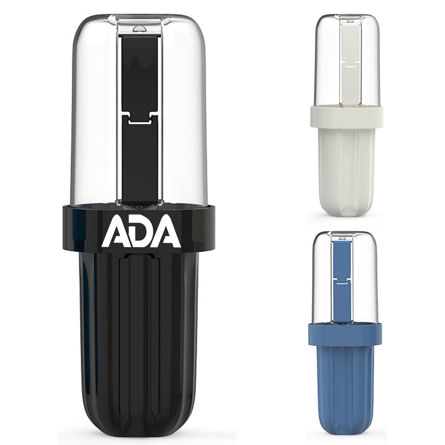 2 in 1 Travel Toothbrush Storage Case w/ Removable Cup