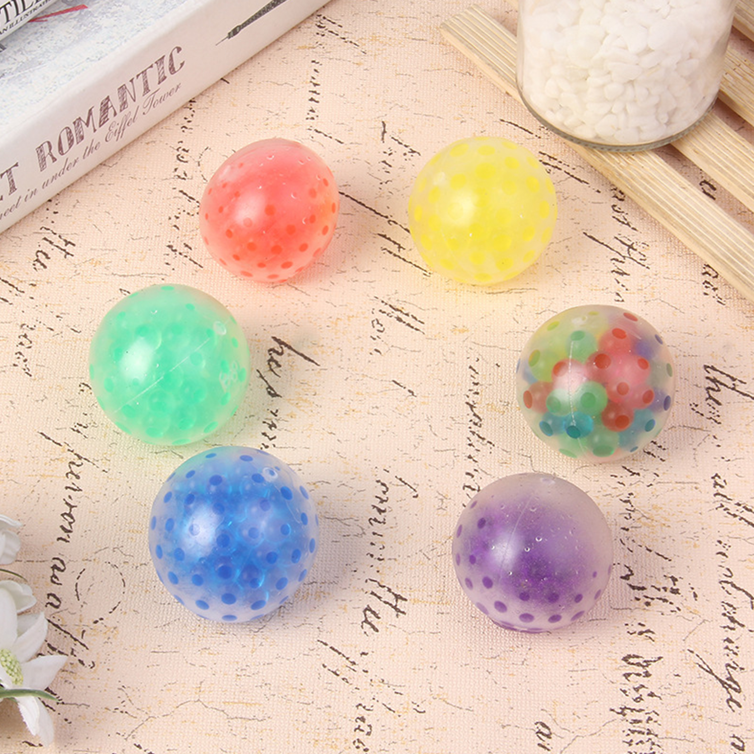 TPR Bead Gel Squeeze Ball Fidget Toy - Image 9