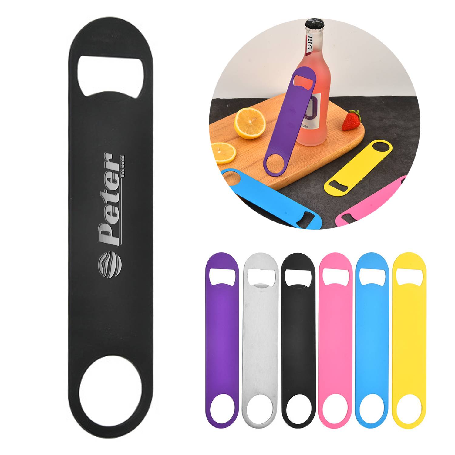 Portable Stainless Steel Bottle Opener