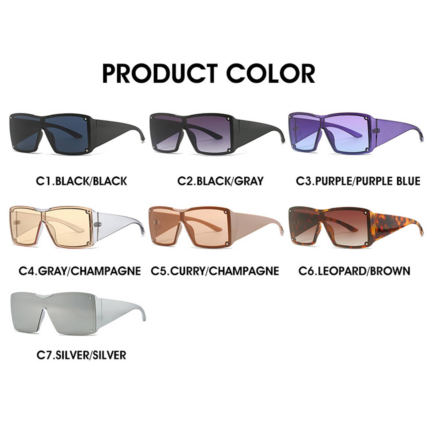 UV380 PC Sunglasses - Image 5