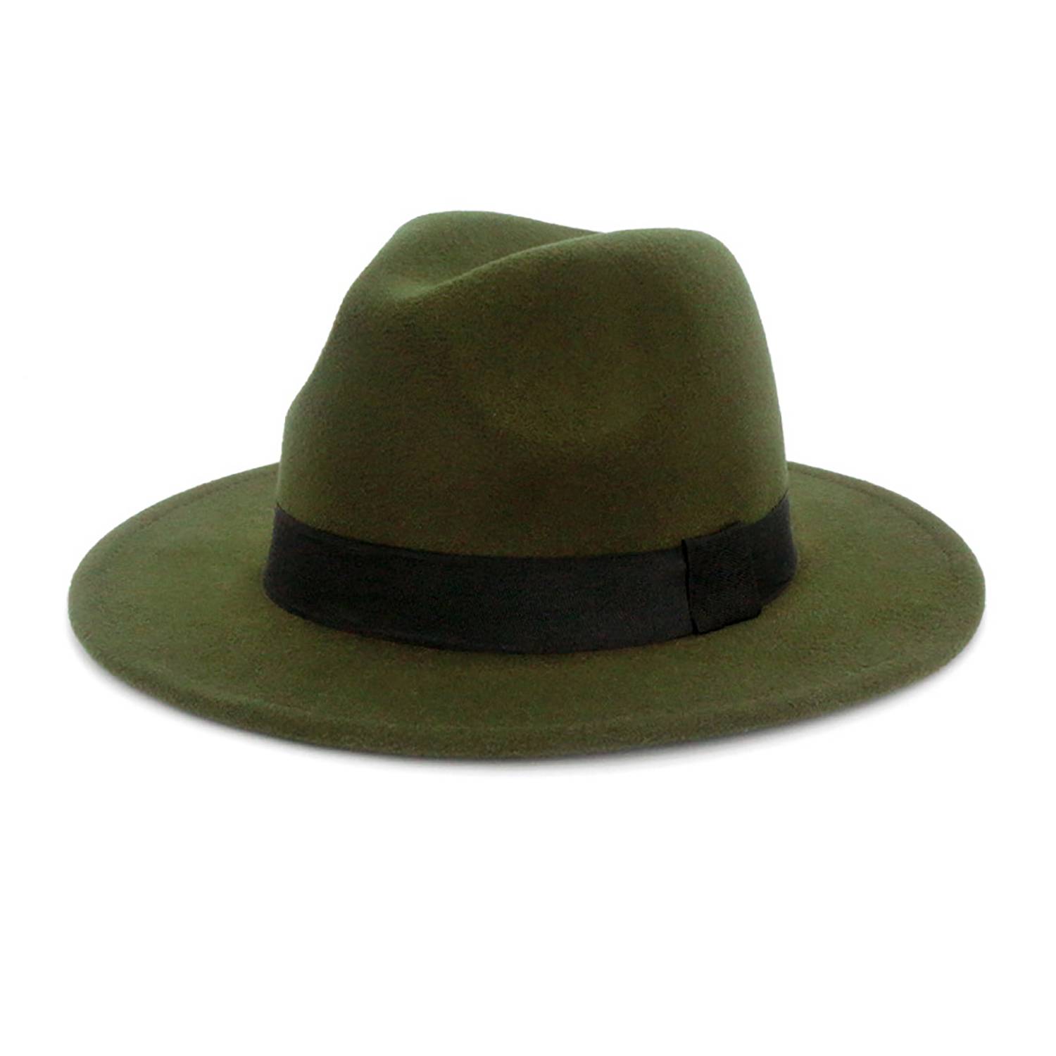 Unisex Vintage Wide Brim Fedora Hat - Image 13