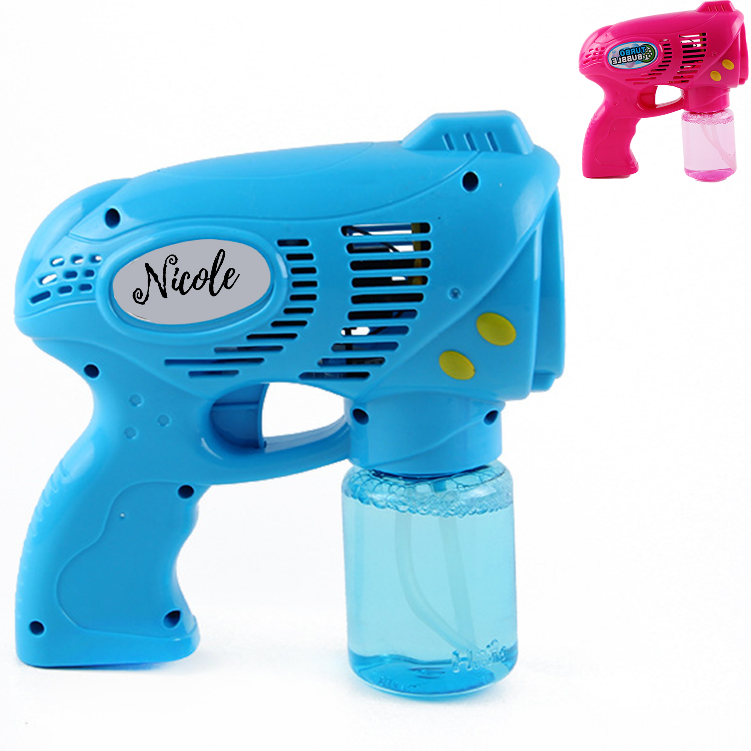 Kids Electric Cartoon Bubble Gun Toy for Outdoor Play