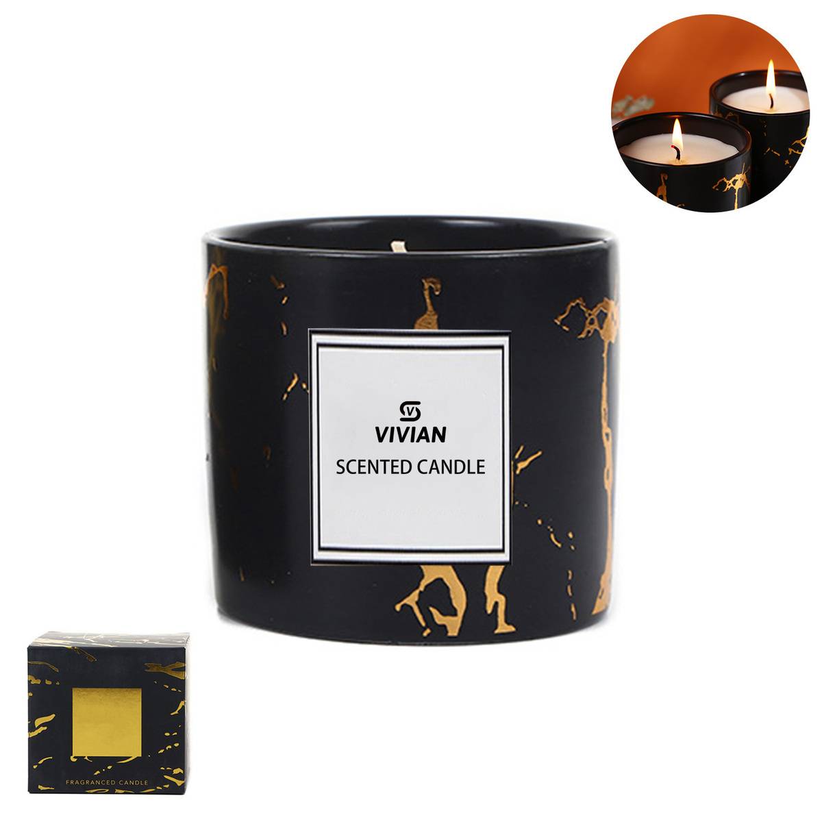 5.3 Oz. Soy Wax Scented Candle In Ceramic Cup