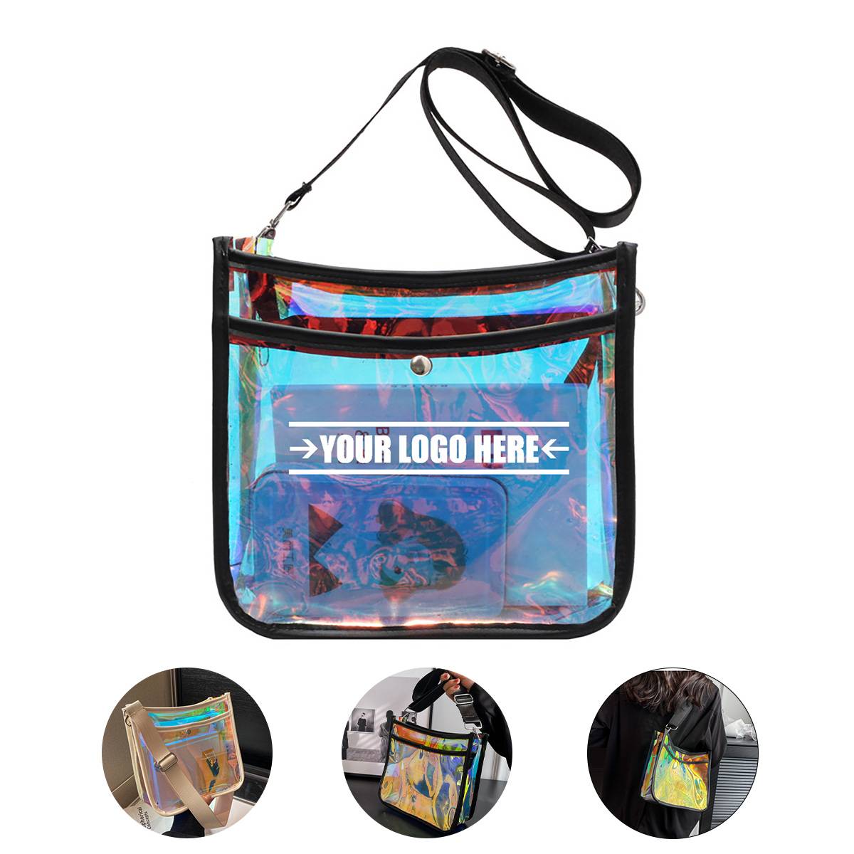 Ladies Pvc Crossbody Bag