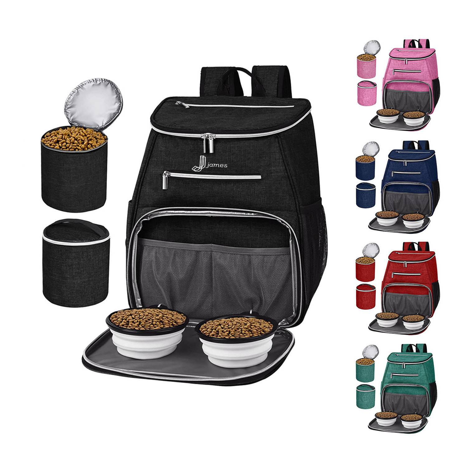 Outdoor Backpack Cat Food And Dog Food Collection Bag