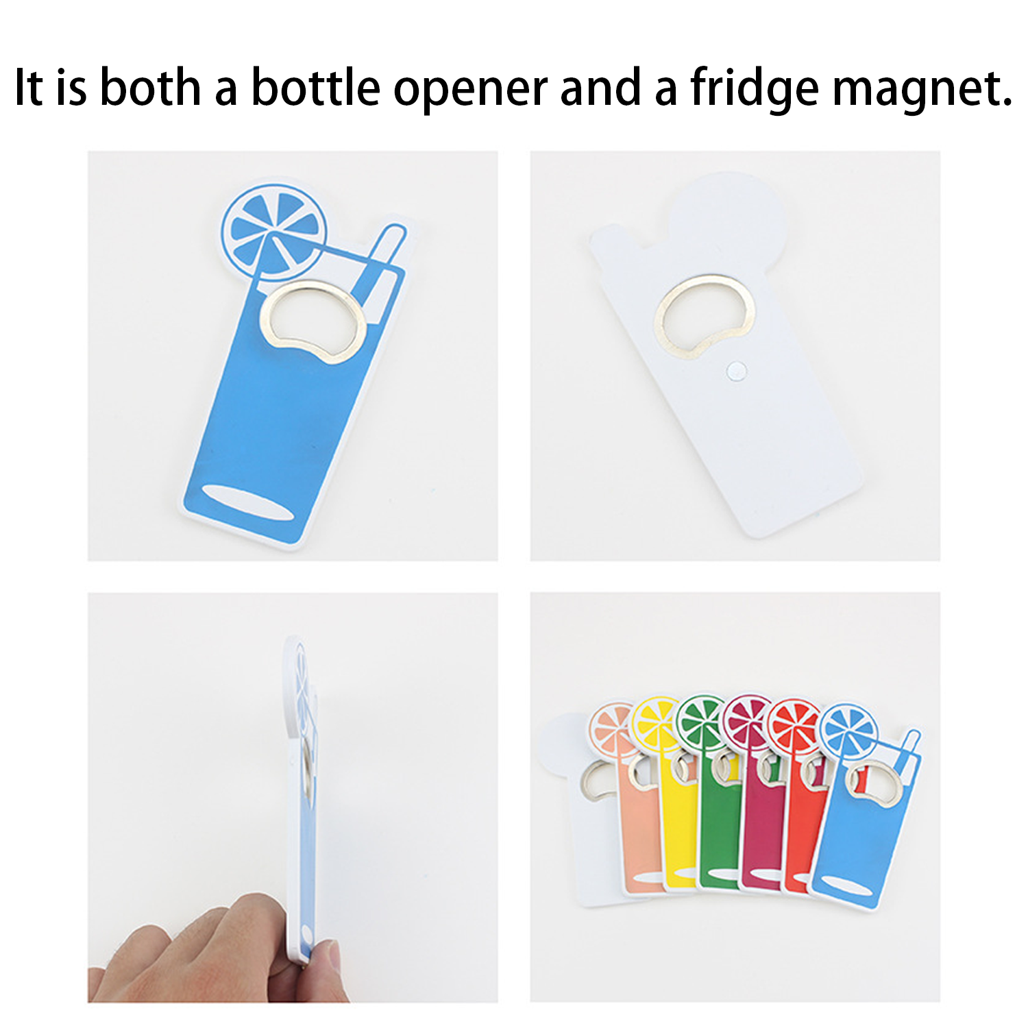 Bottle Shaped Magnetic Opener