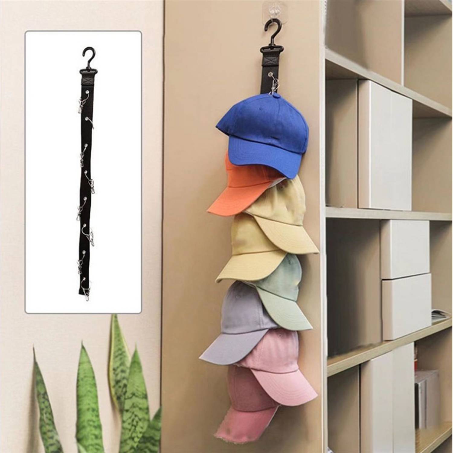 Clothes Rack Swivel Nail-Free Lanyard - Image 5