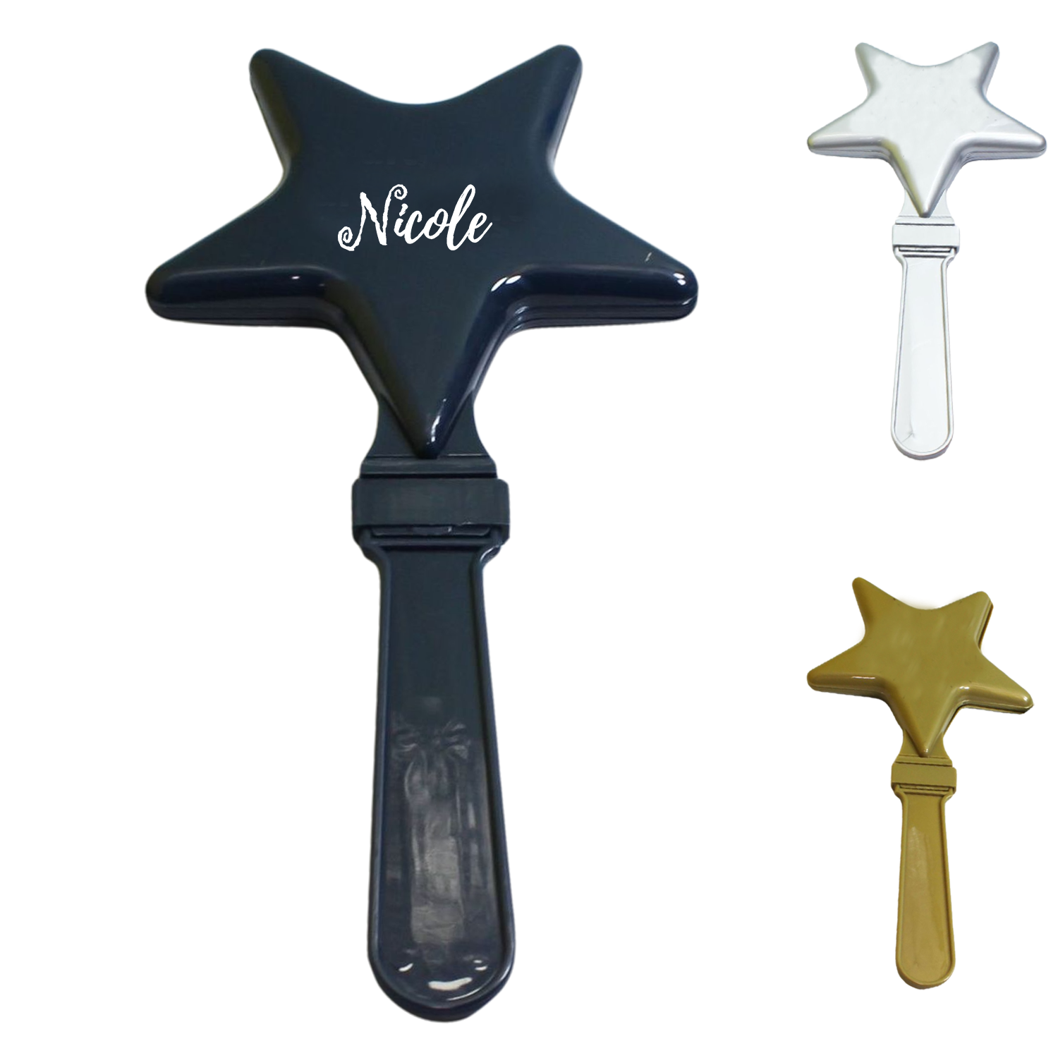 Star-Shaped PP Hand Clapper Toy - for Events & Cheering