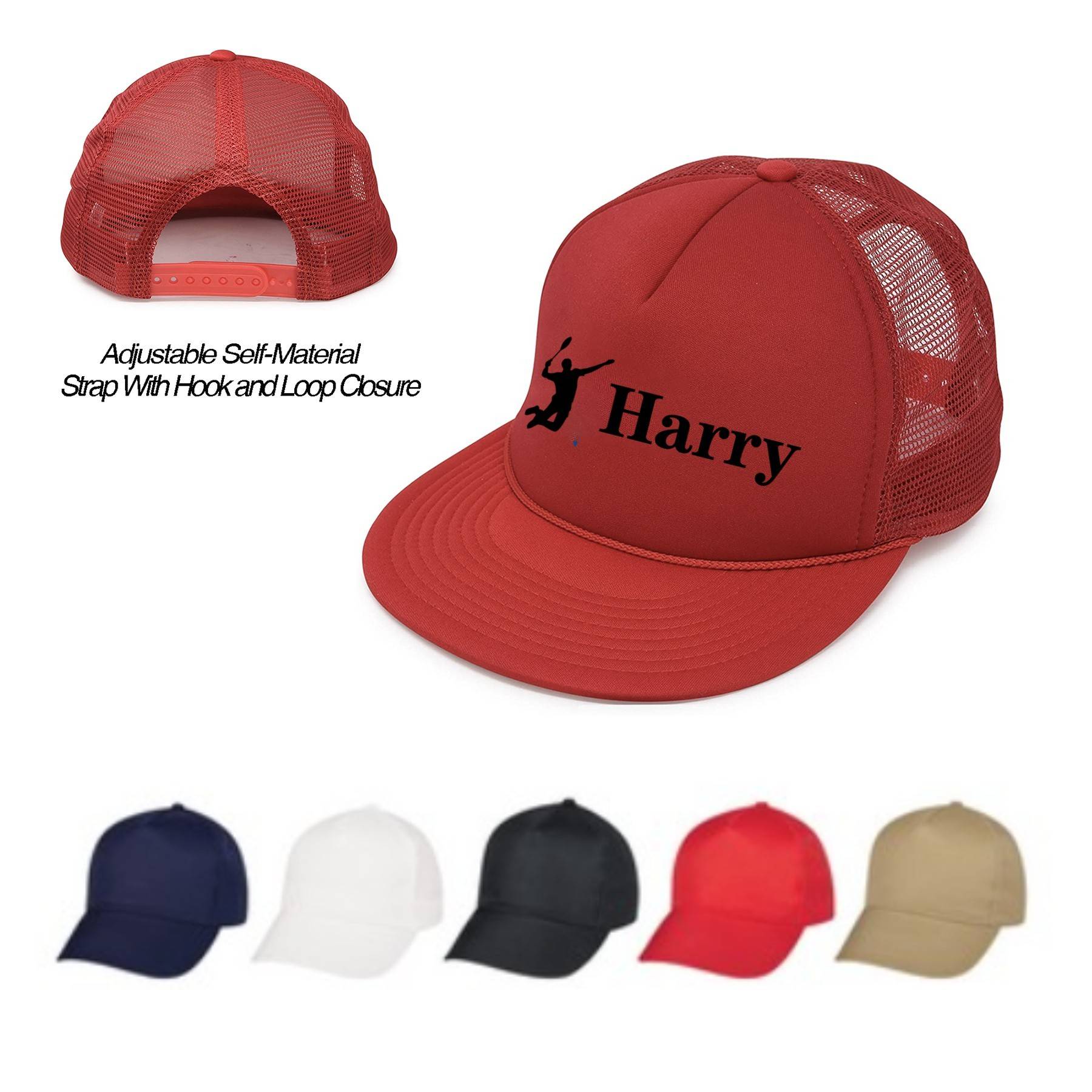 5 Panel Mesh Back Cap