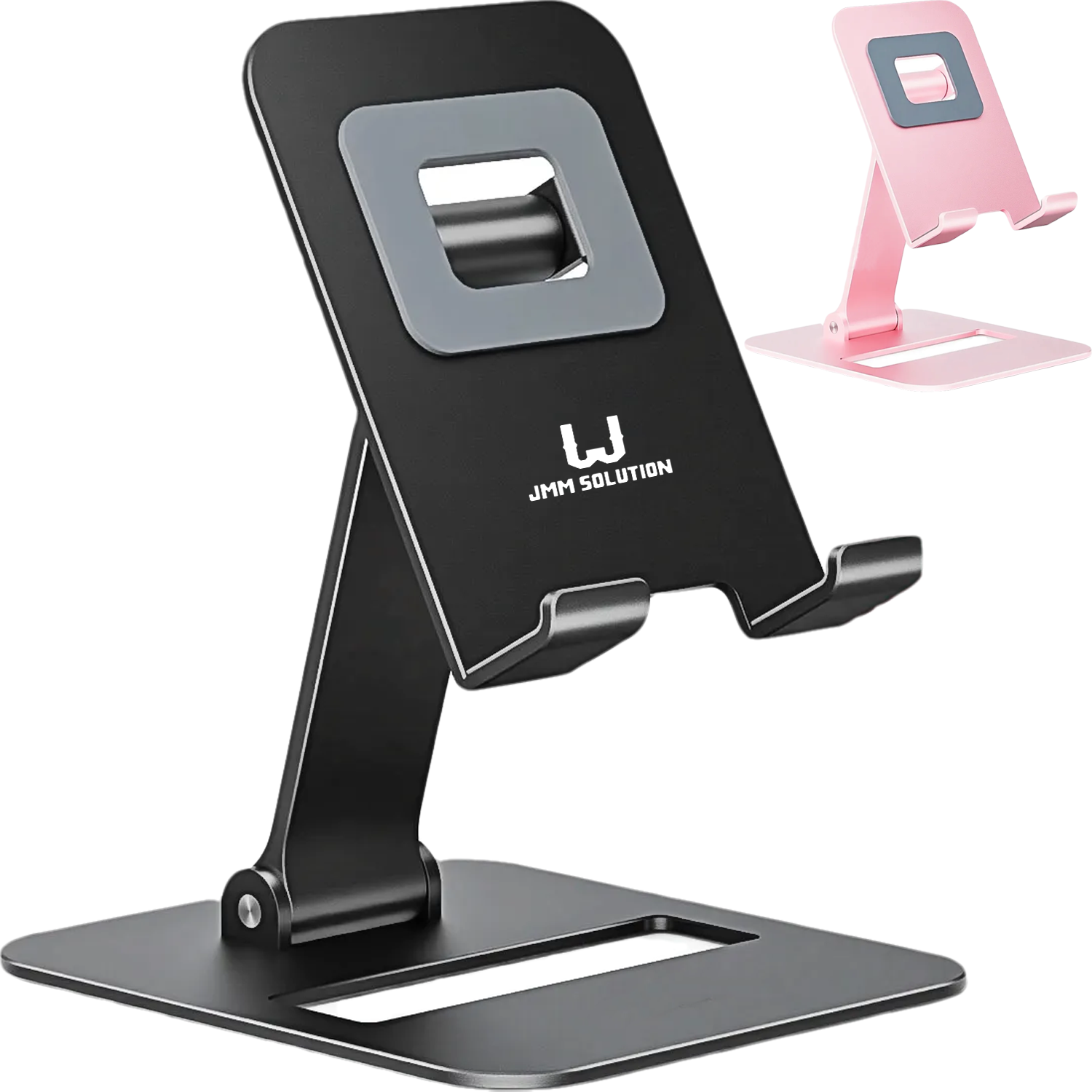 Metal Dual Folding Adjustable Phone Stand