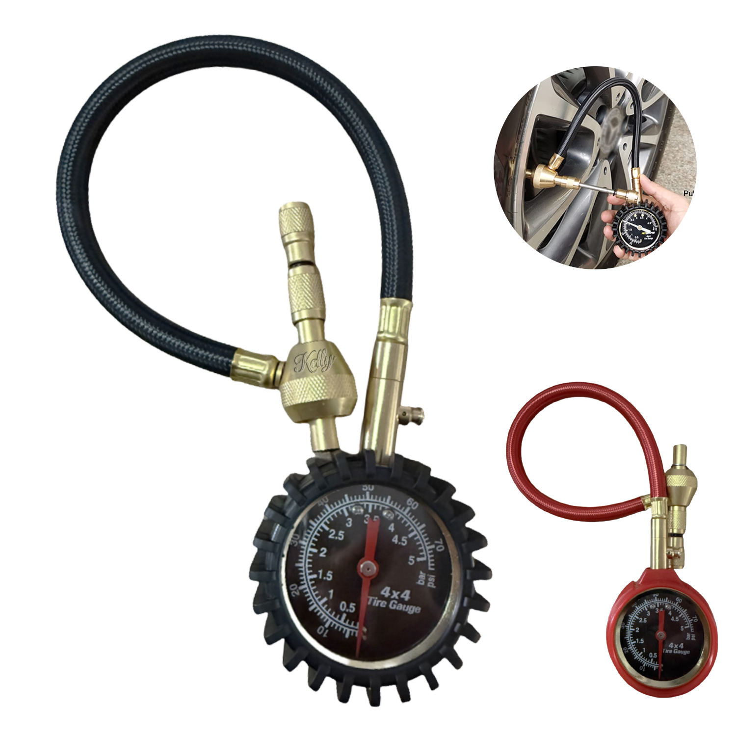 Elite Pro Tire Pressure Gauge