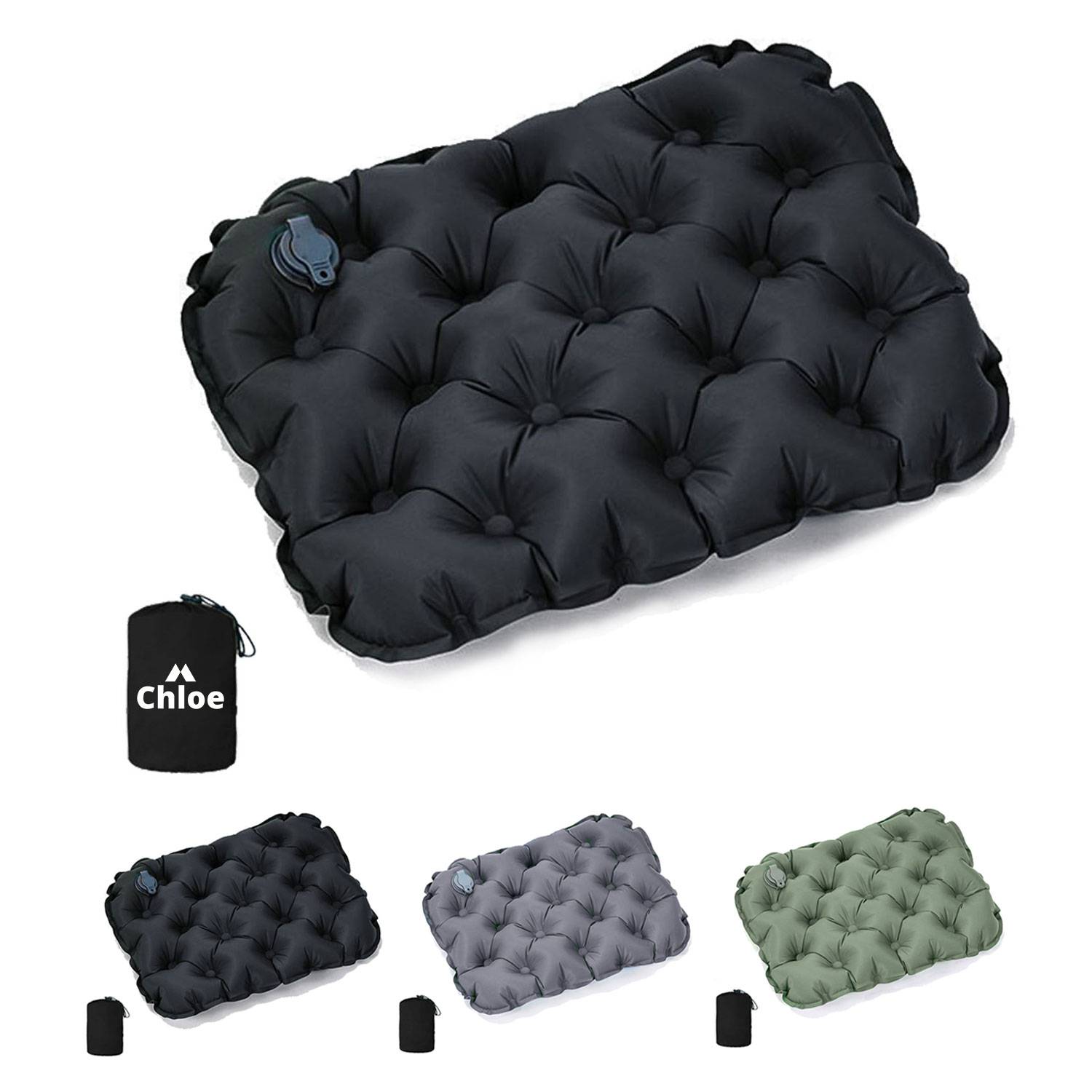 Outdoor inflatable camping picnic cushion