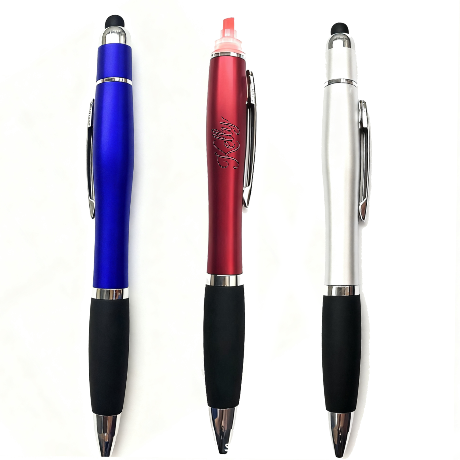 3-in-1 Multi-Function Touchscreen Highlighter Ballpoint Pen