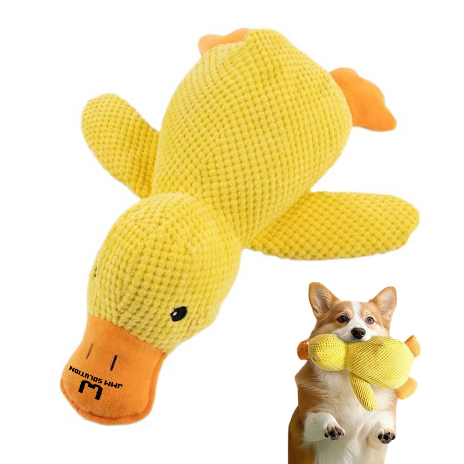 Pet Plush Duck Squeaker Stuffed Toy
