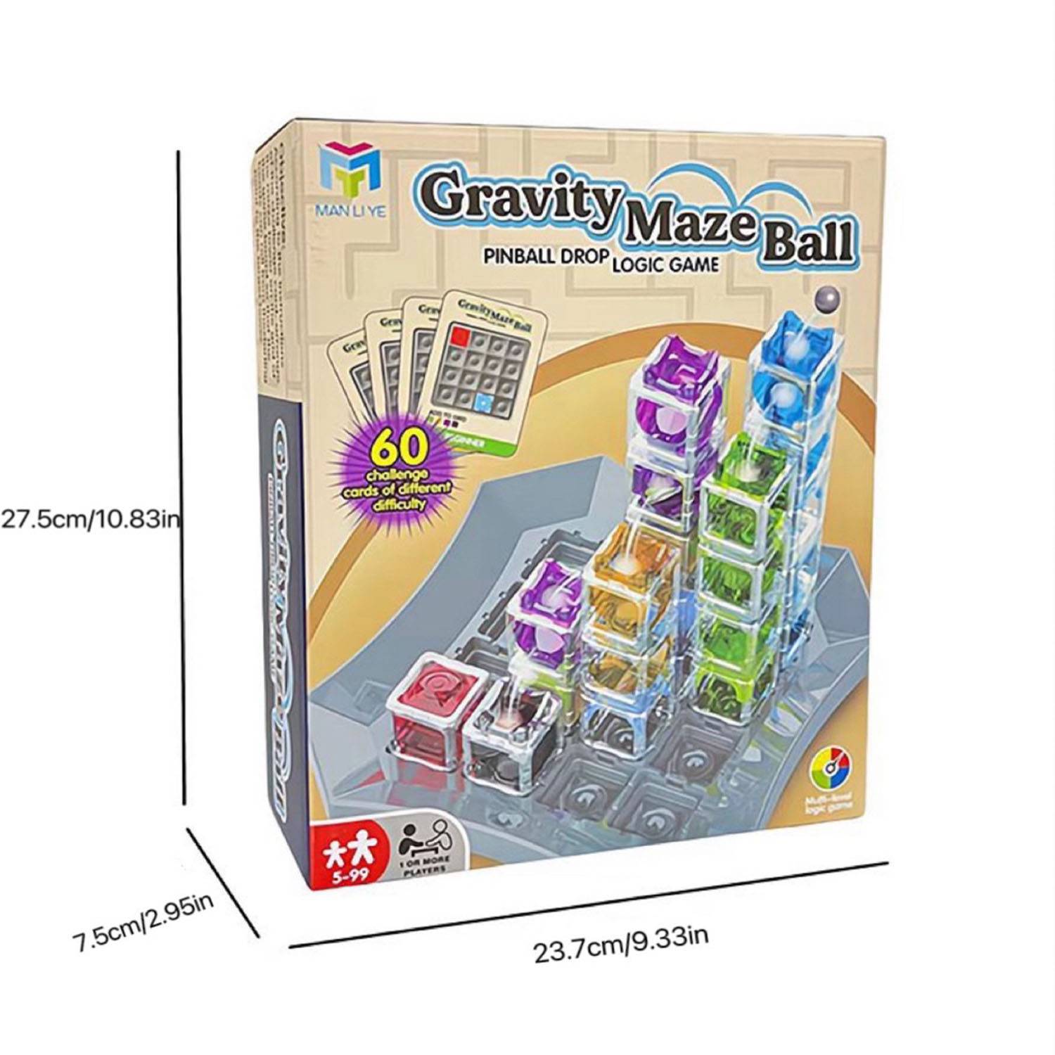 Gravity Maze Educational Board Toy - Image 4