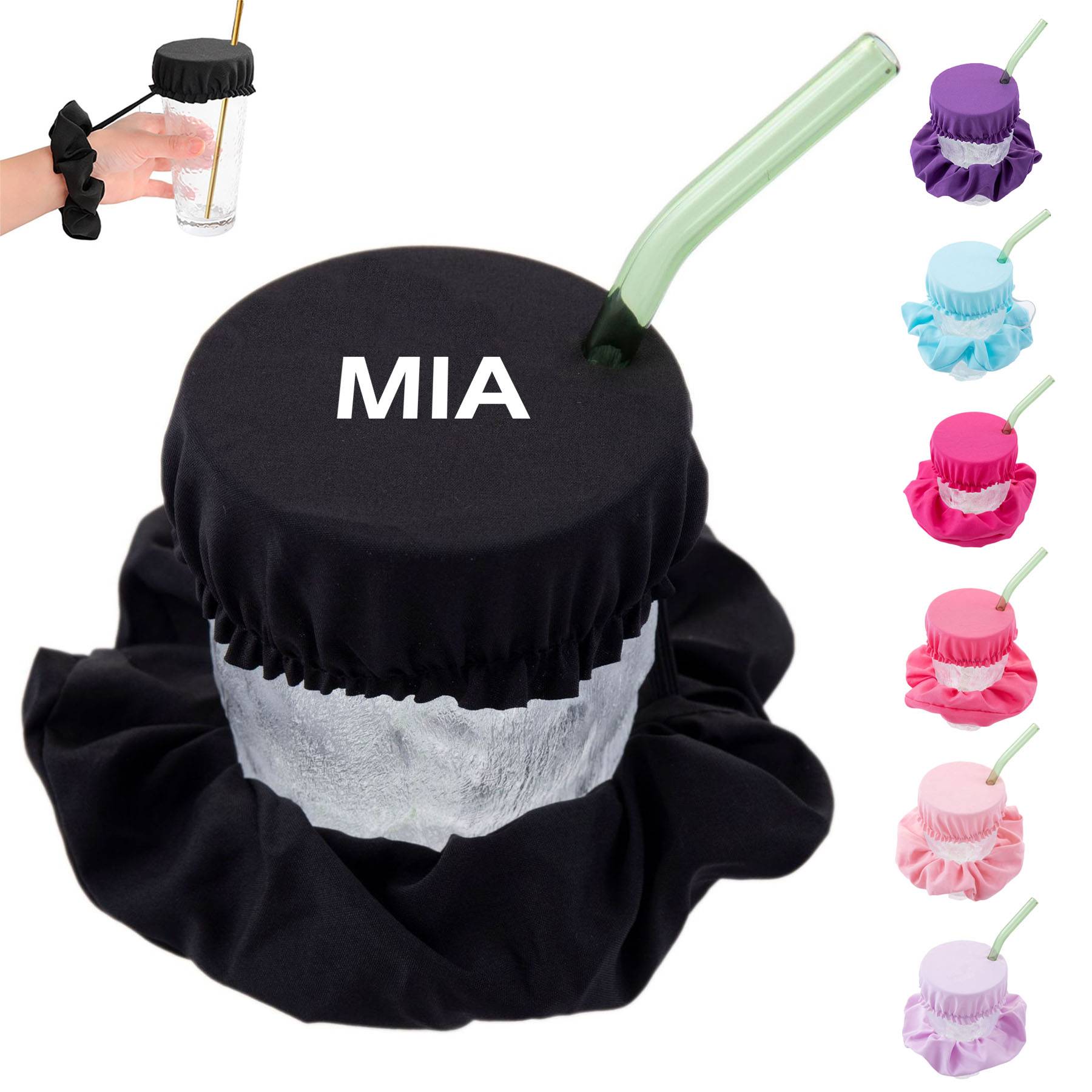 Polyester Anti-Drug Cup Holder Hair Rings