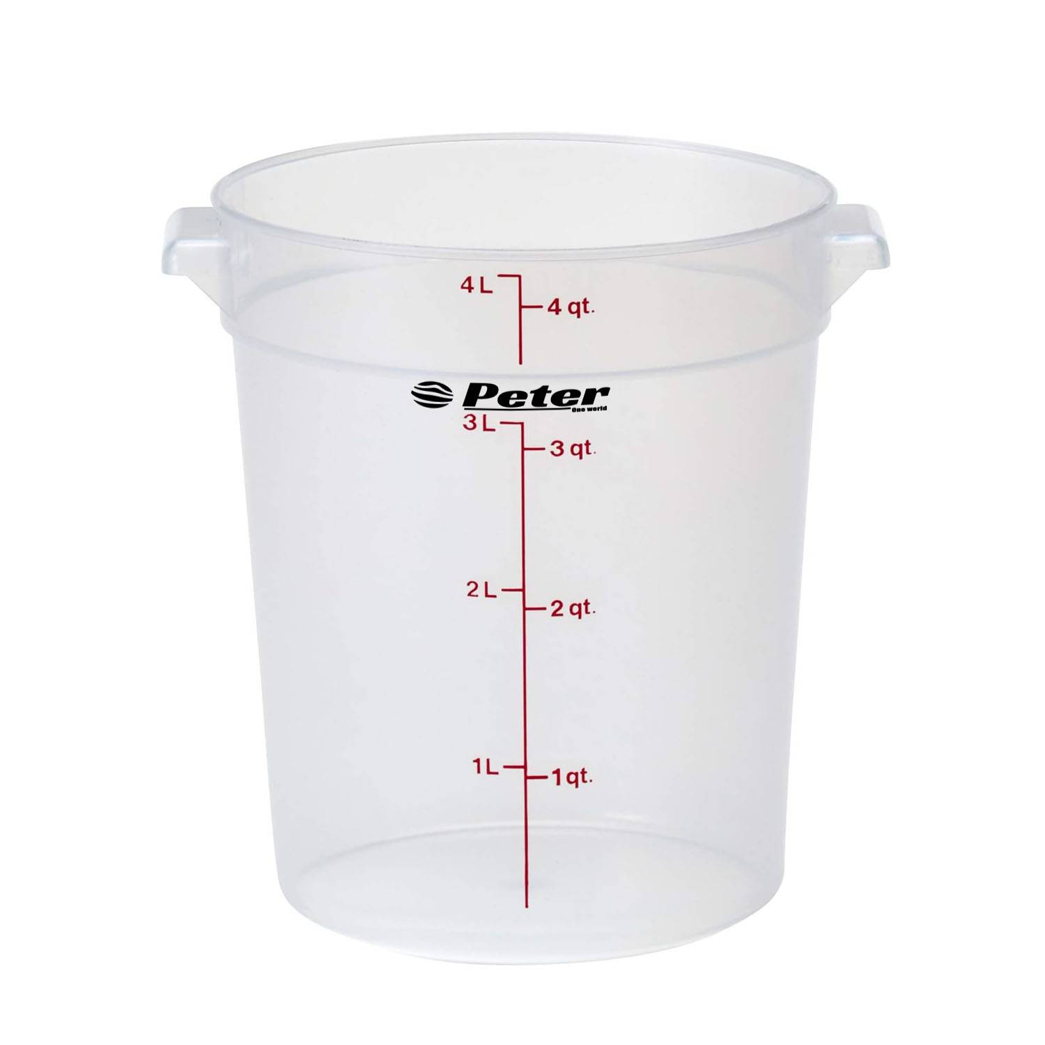 4 Qt BPA Free PP Large Capacity Food Storage Container