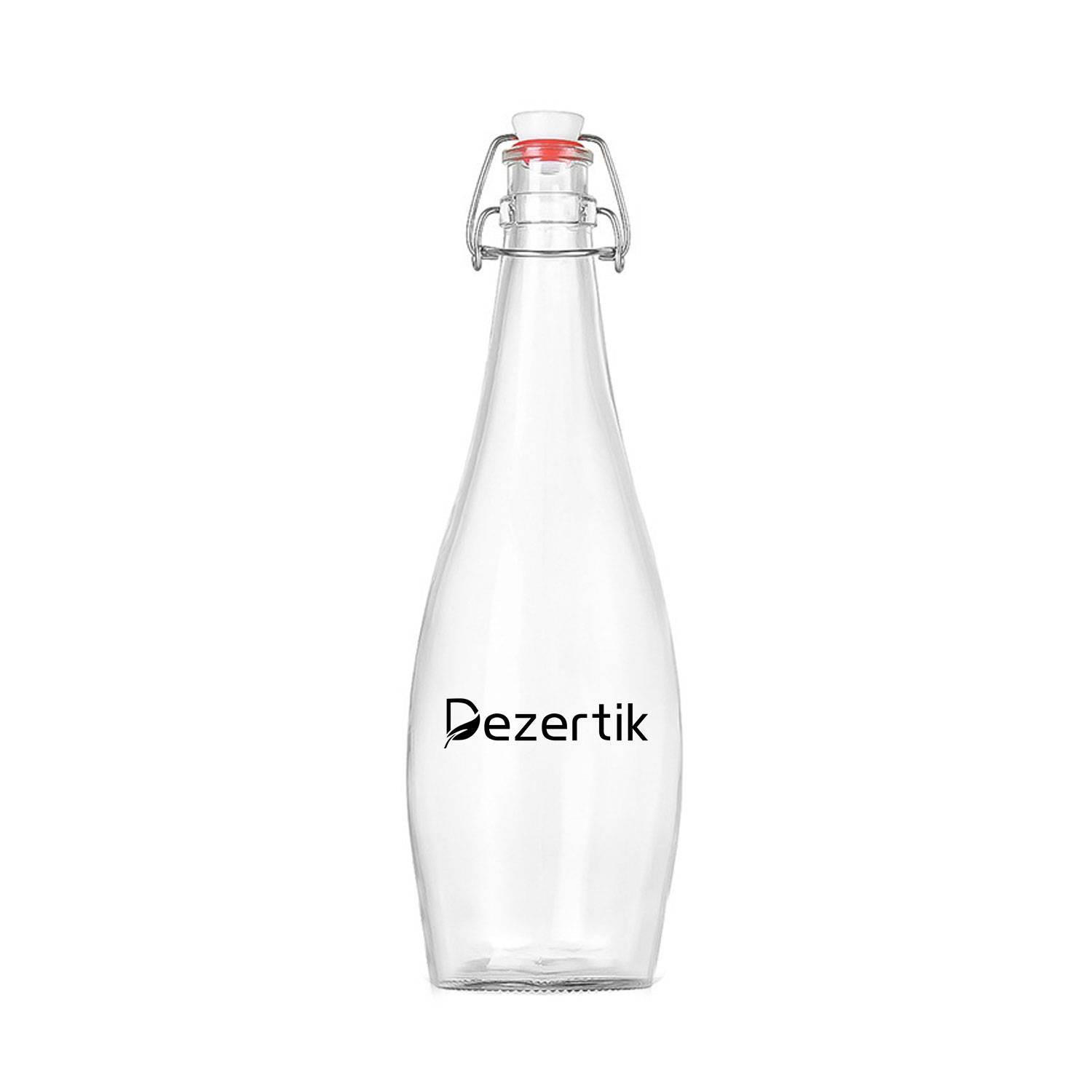 25OZ Sealed Glass Bottle with a Buckle