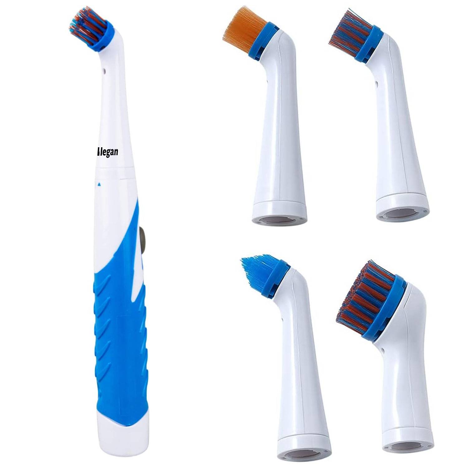Portable Multi Head Electric Cleaning Brush