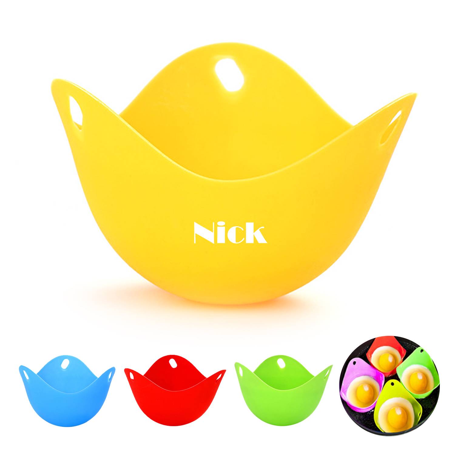 Silicone Egg Cooker Thickened