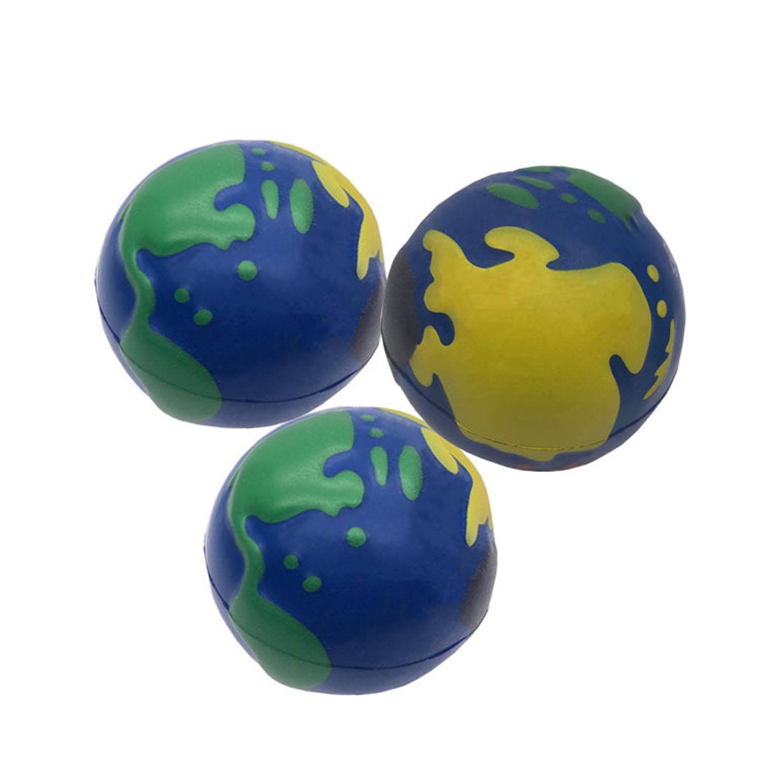 PU Foam Earth Ball Squeeze Stress Reliever Toy - Image 4