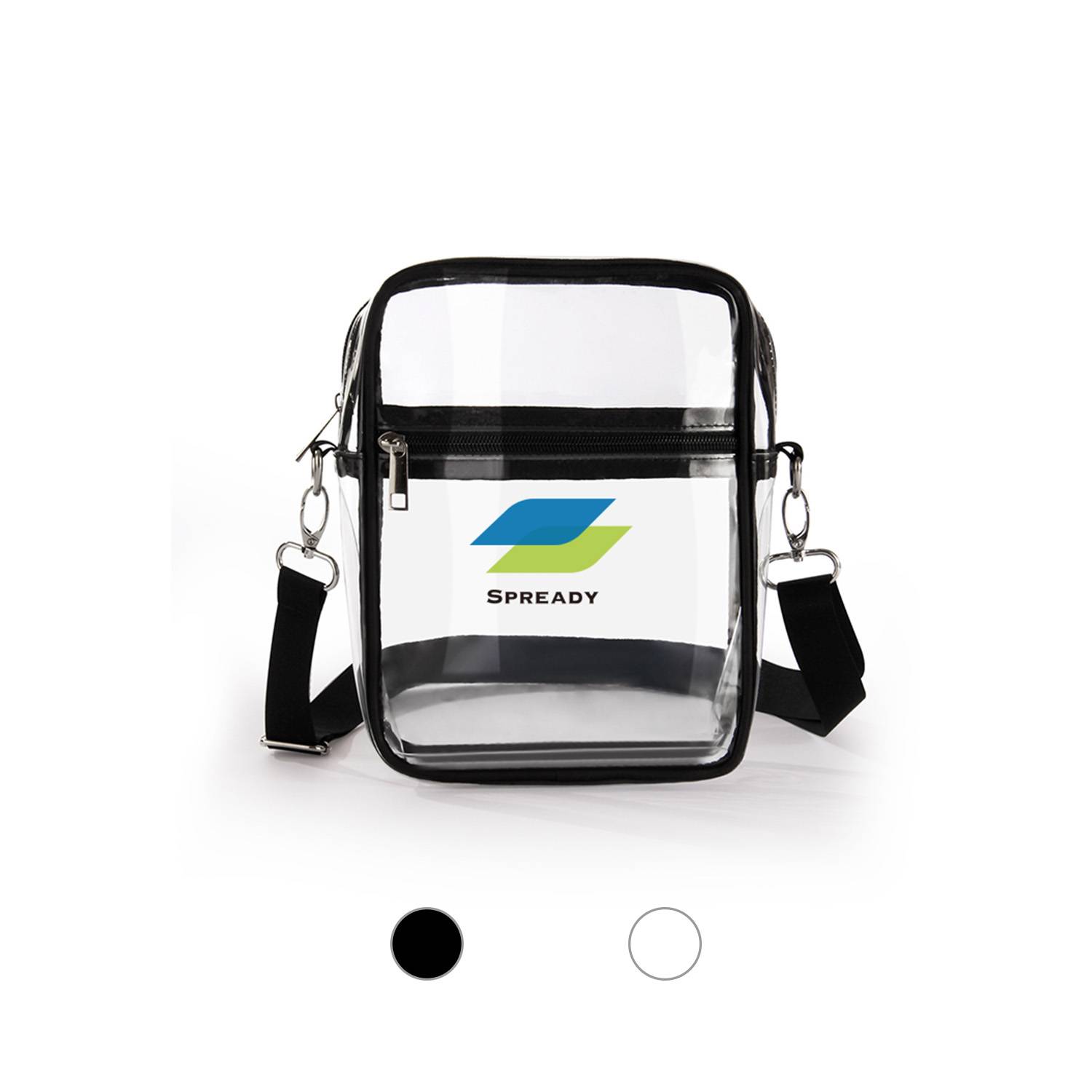 Clear Messenger Bag