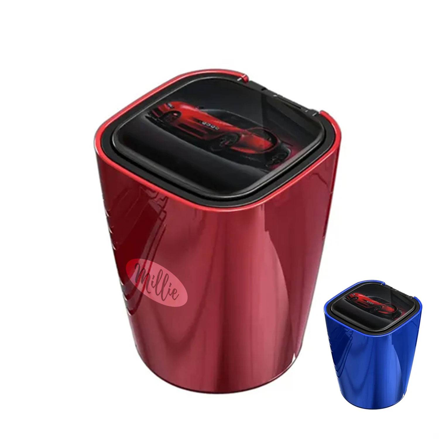 Premium Car Ashtray W/ Lid And Led Light