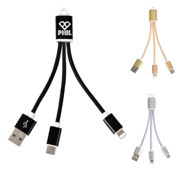 2-In-1 Braided Charging Buddy