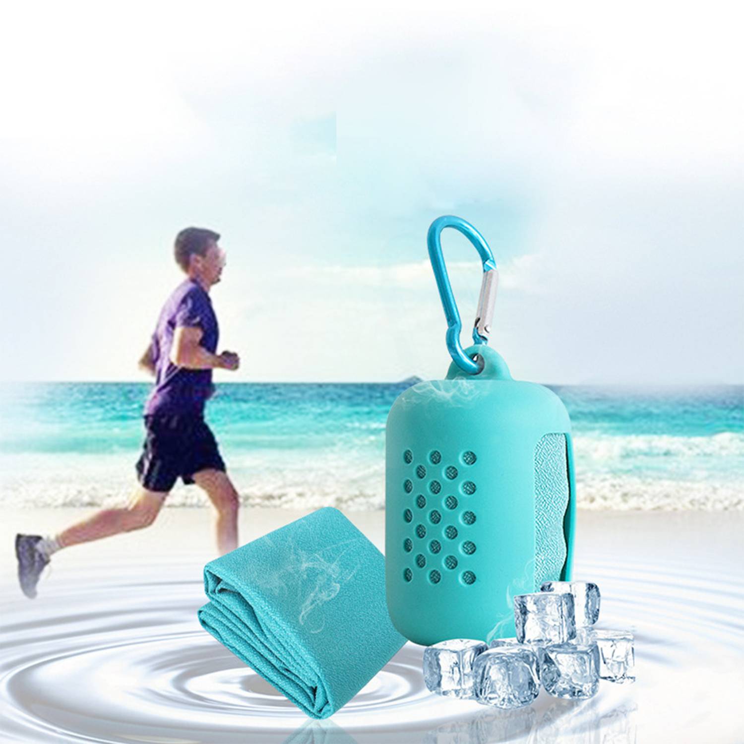 Cold Sensation Sport Towel Sweat Absorbent and Quick Dry - Image 4