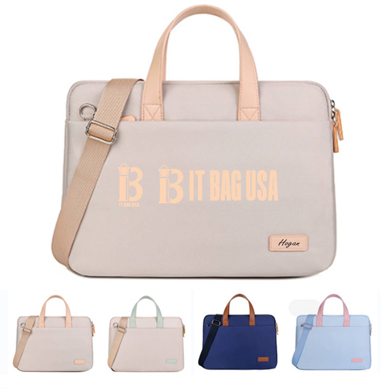 Large Shoulder Handheld Laptop Bag