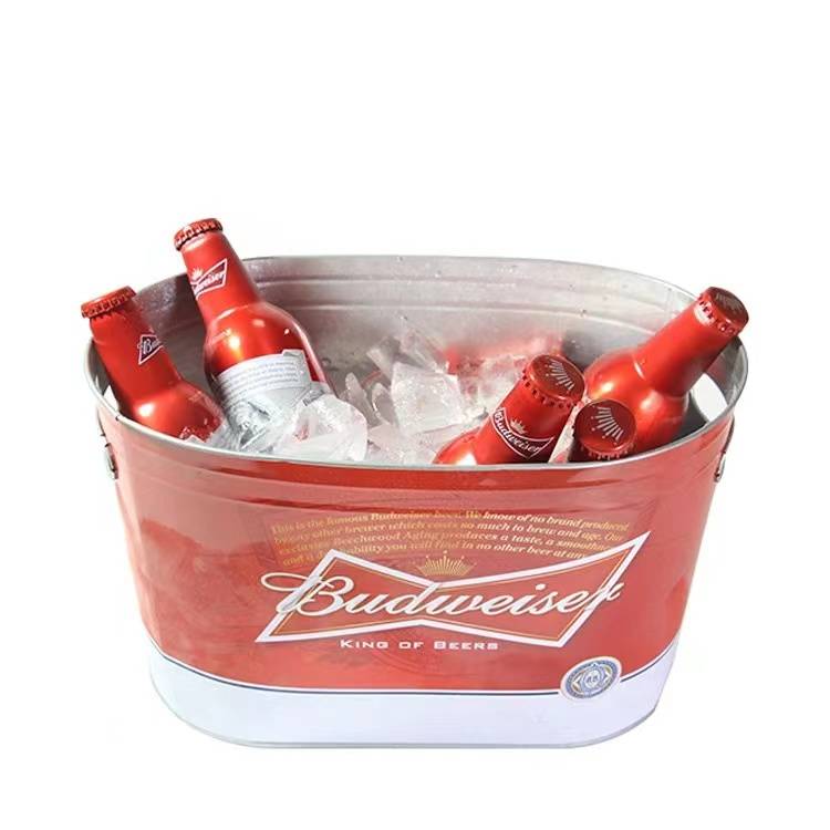 Oval Ice Bucket Cooler Beverage Tub - Image 5