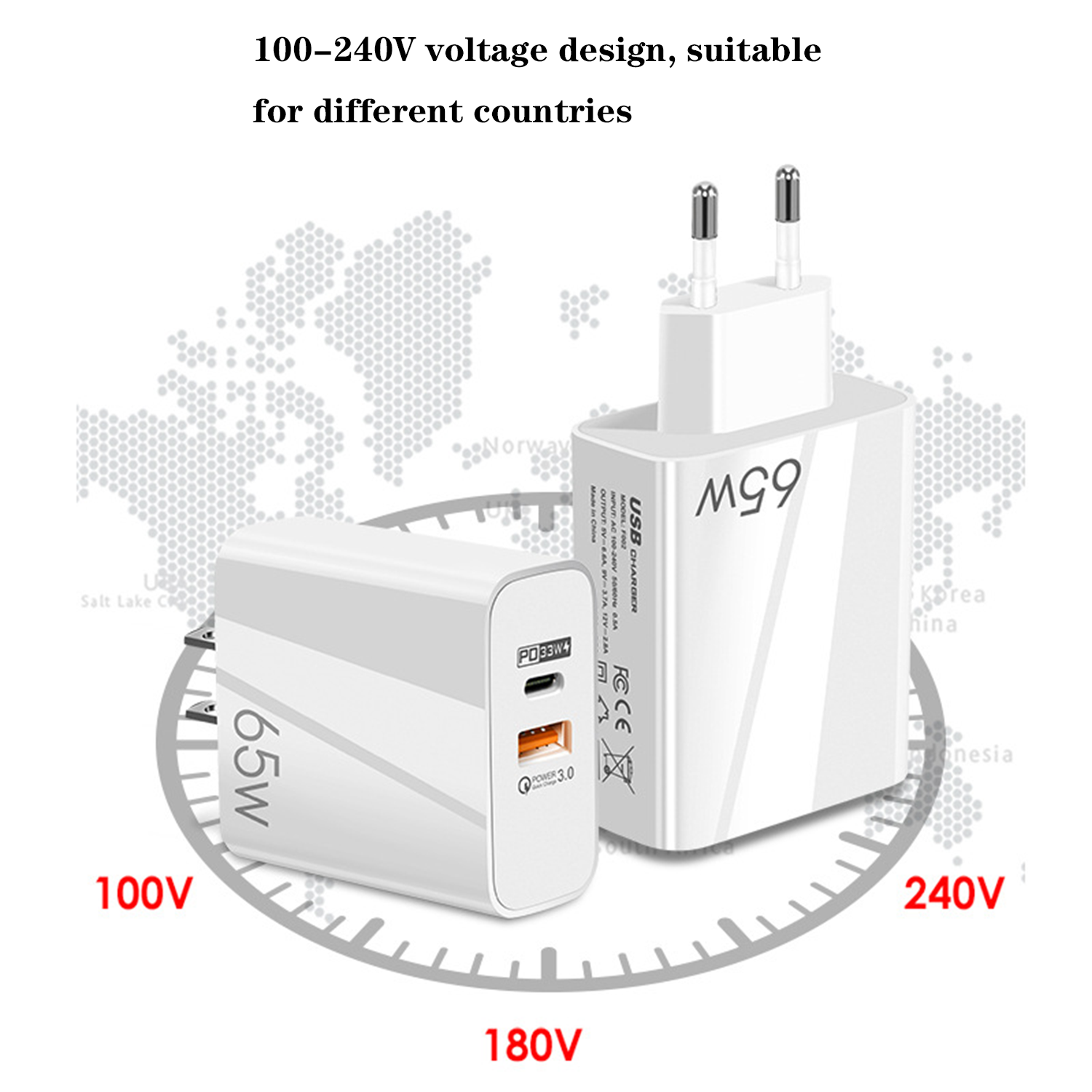 65W Gallium Nitride (GaN) Charger - Image 4