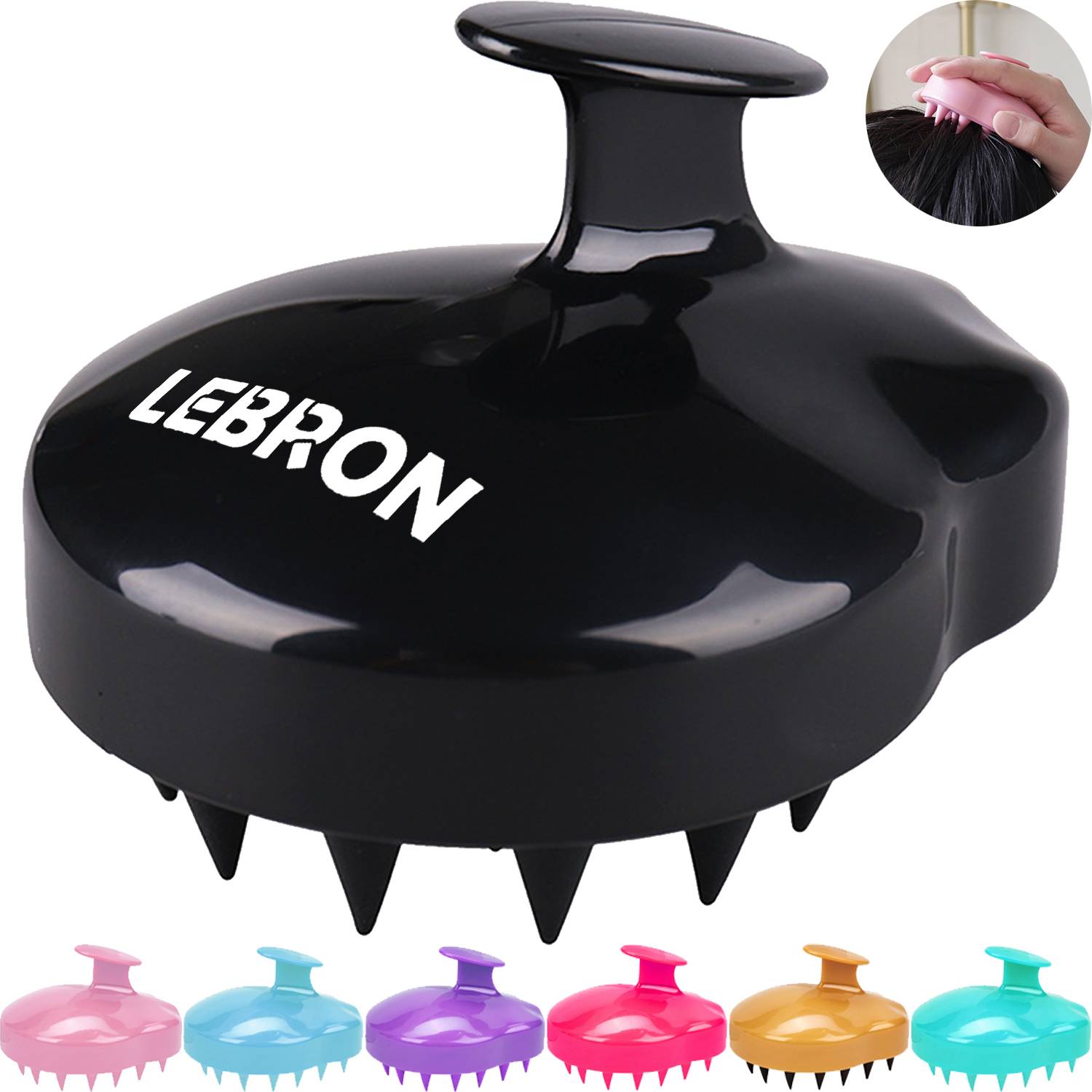 Silicone Hair Scalp Massager Brush