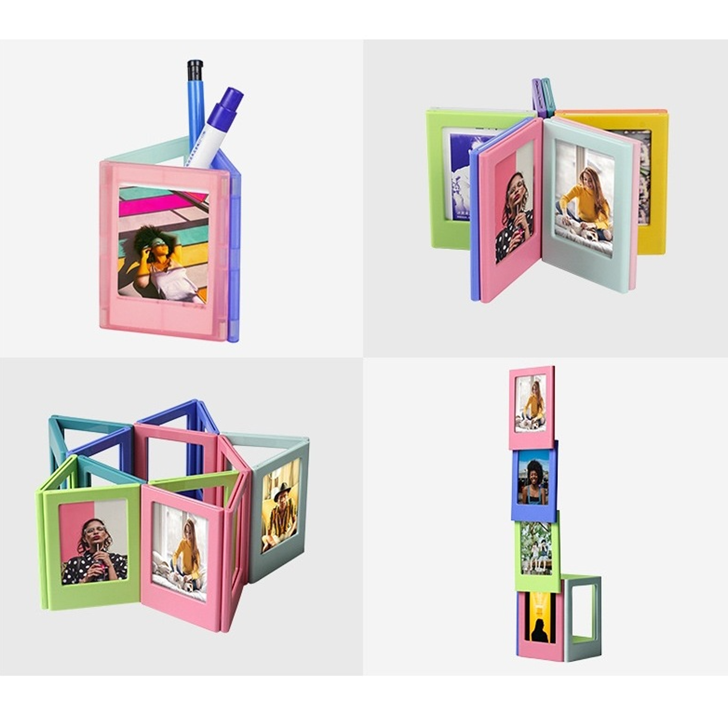 Polaroid 3-inch fun combination photo frame magnetic film - Image 5