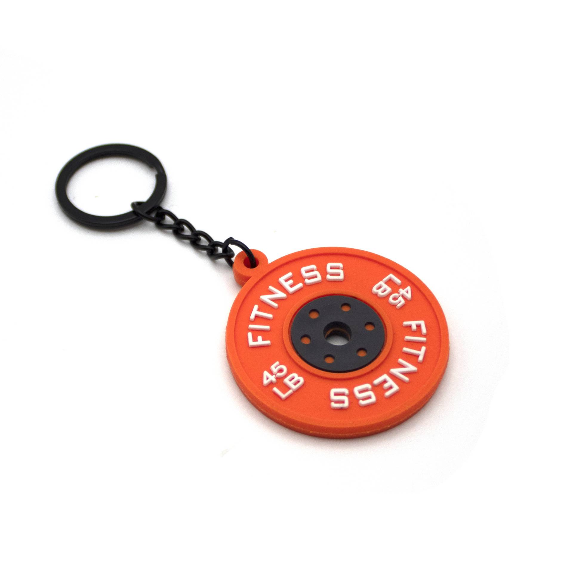 PVC dumbbell key chain - Image 3
