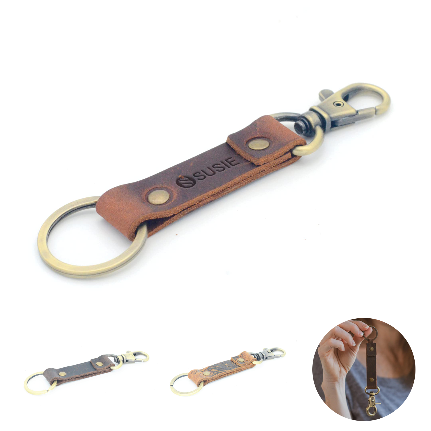 Leather Key Chain