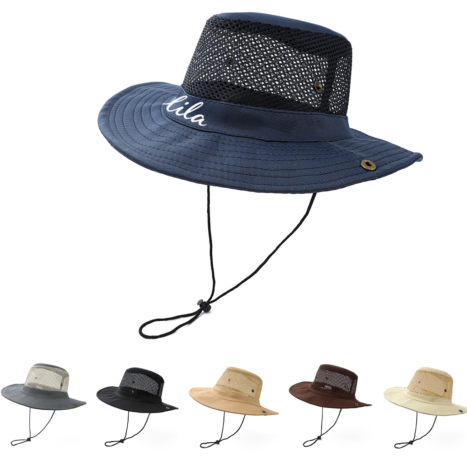 Breathable Mesh Mountaineering Sun Hat