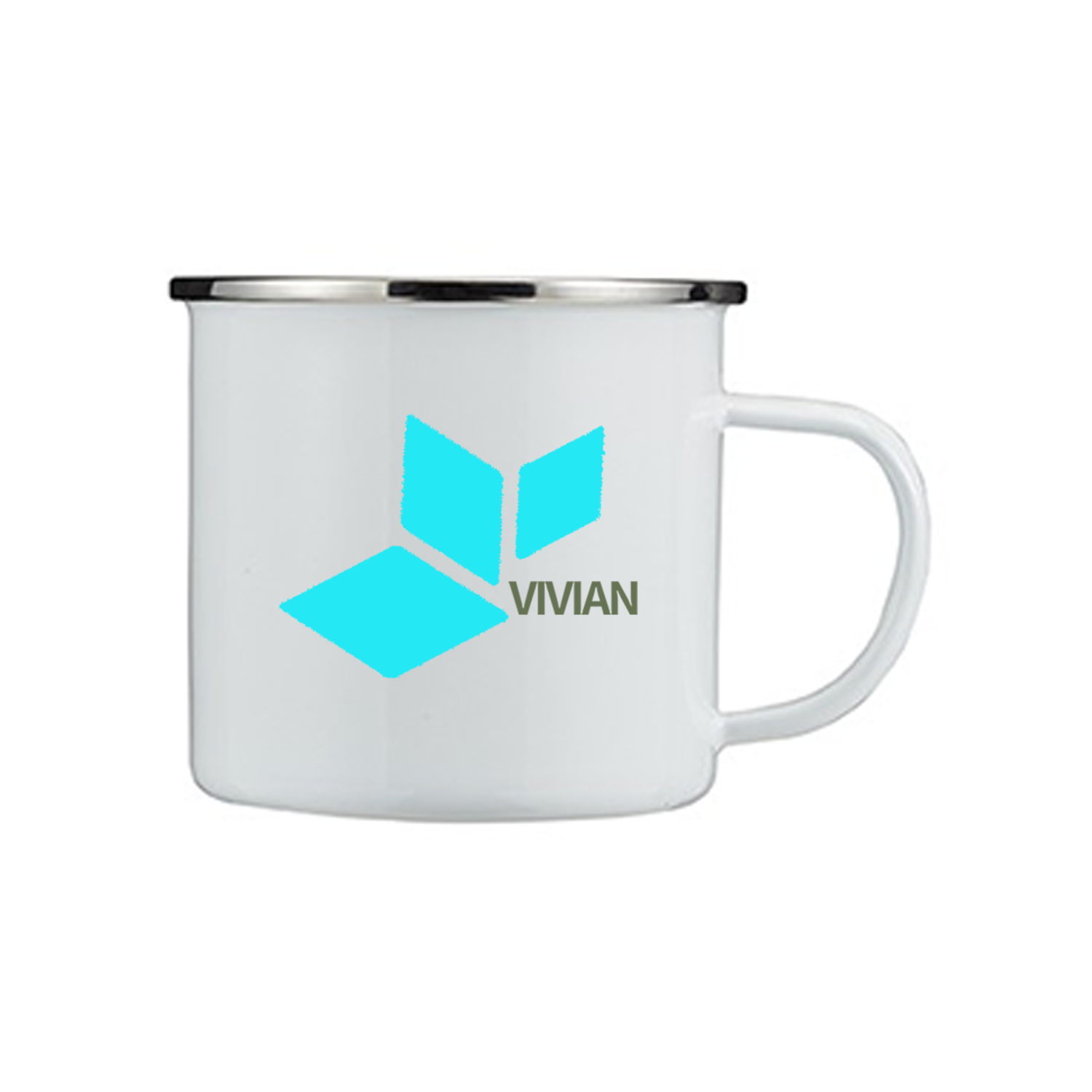 13oz Custom Durable Enamel Mug for Household Office