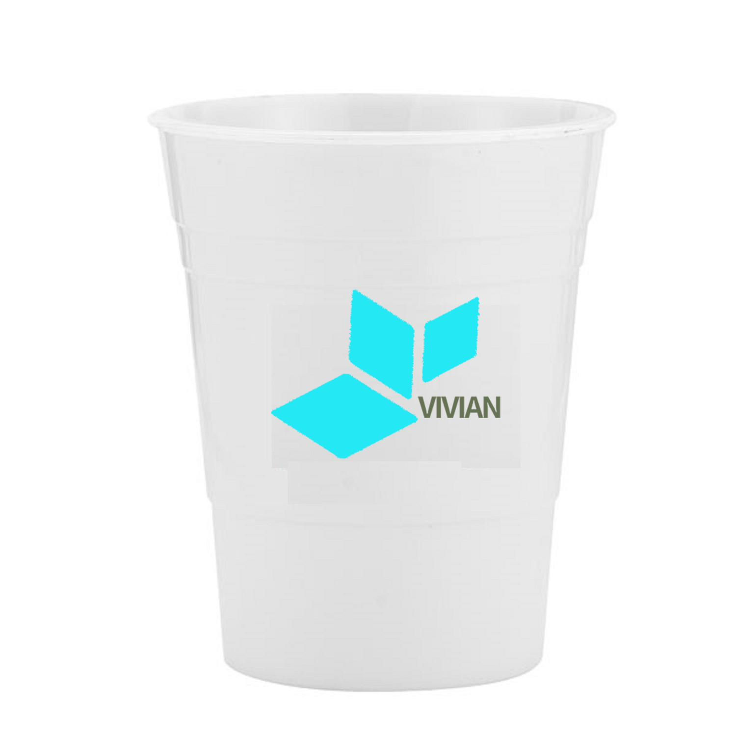 12oz BPA Free Plastic Cup– Eco-Friendly & Reusable