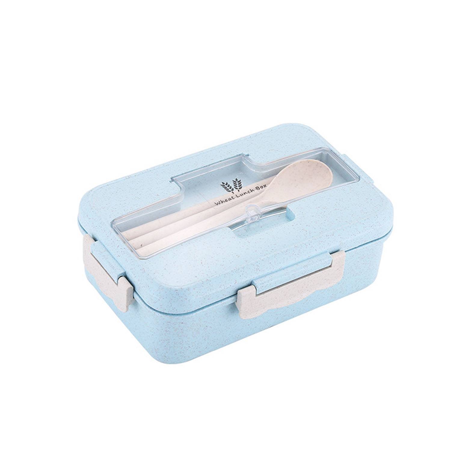 Large Capacity Leakproof Wheat Straw Lunch Box - Image 3