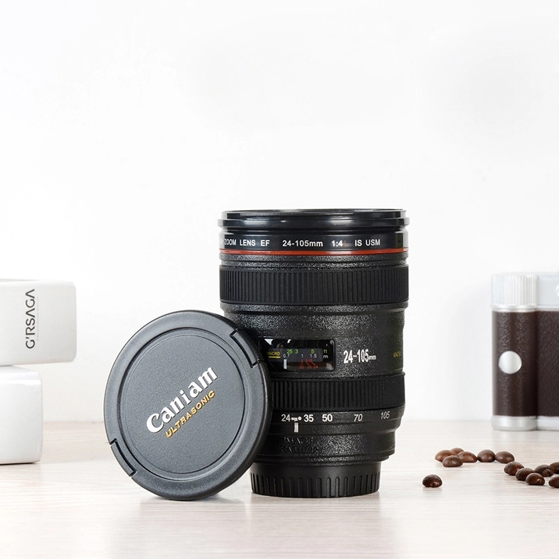 Camera Lens Shaped Thermos Mug/Cup