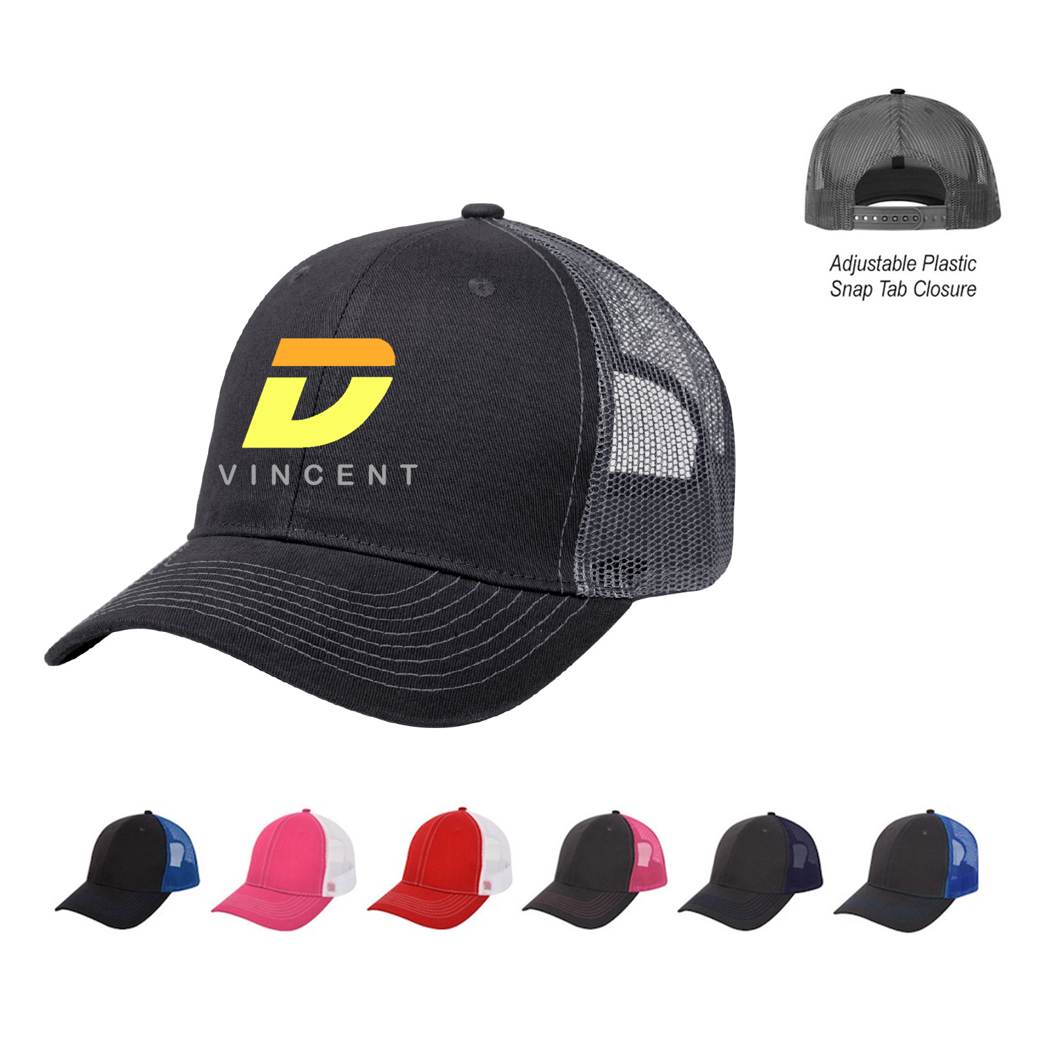 Cotton Twill Mesh Back Cap