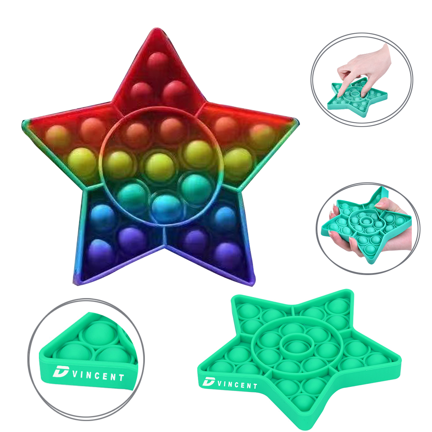 Star Bubble Sensory Fidget Toy