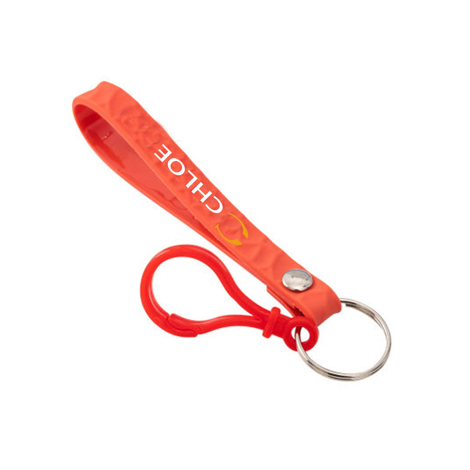 PVC Bracelet Keychain