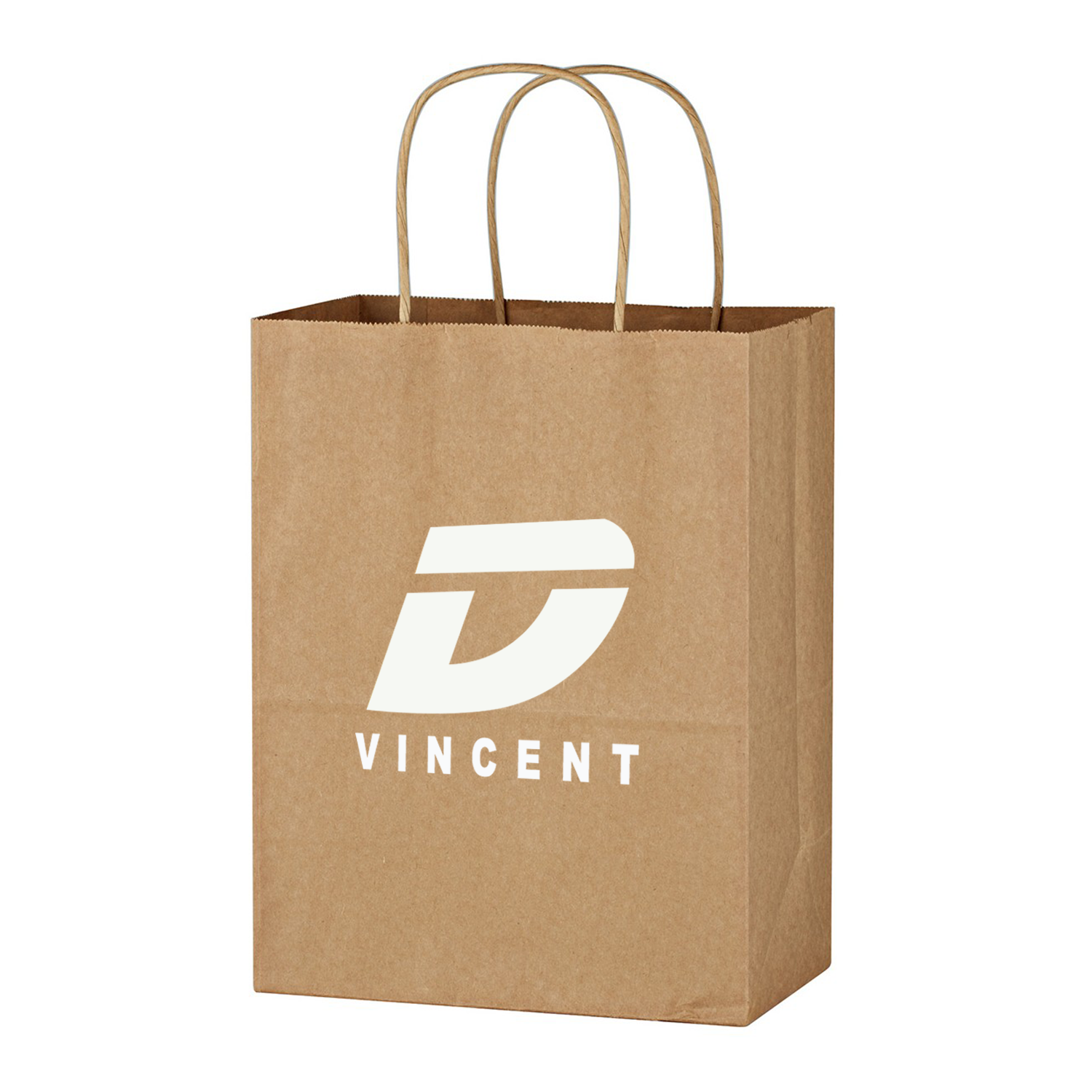 Kraft Paper Brown Shopping Bag