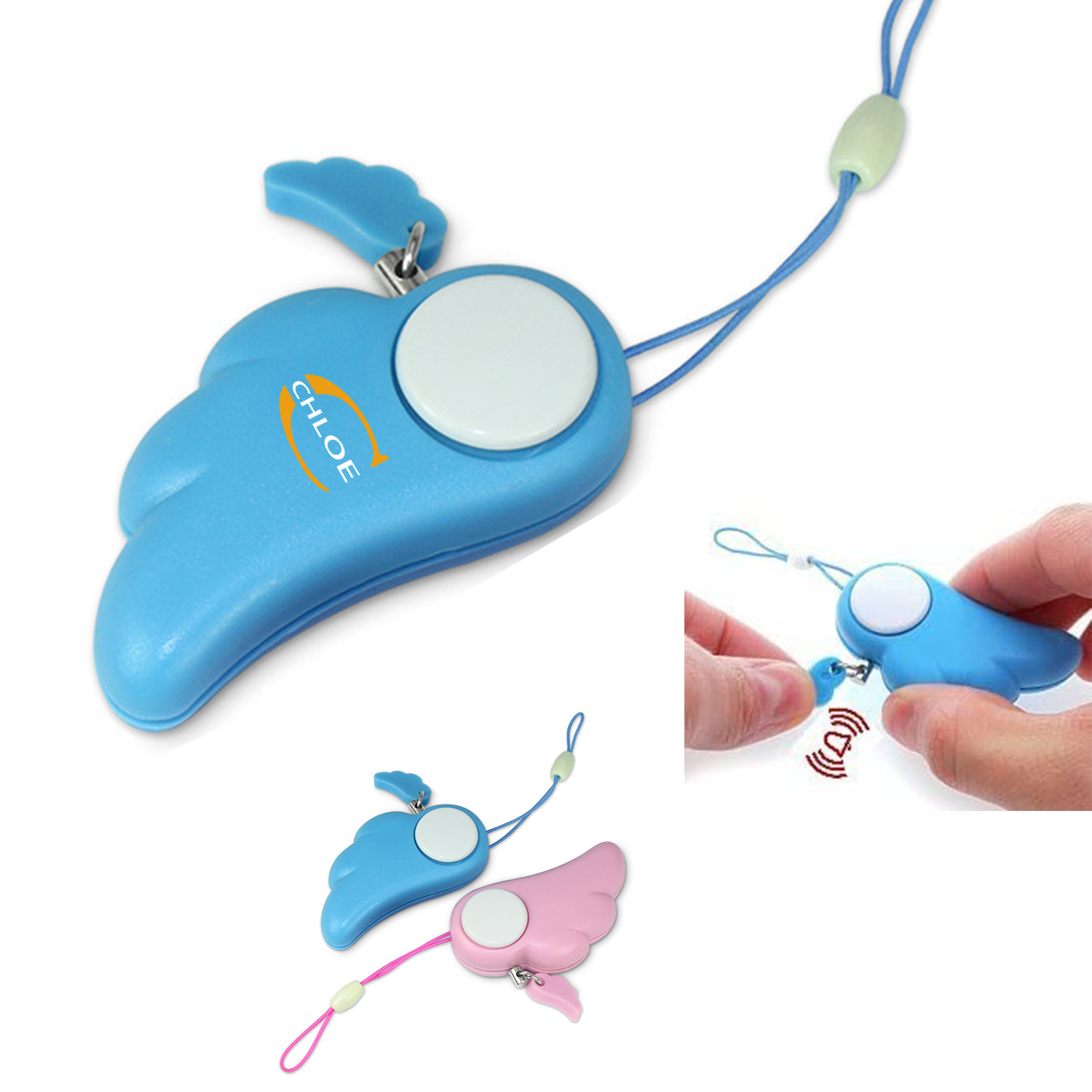 Self Defense Alarm Key Chain