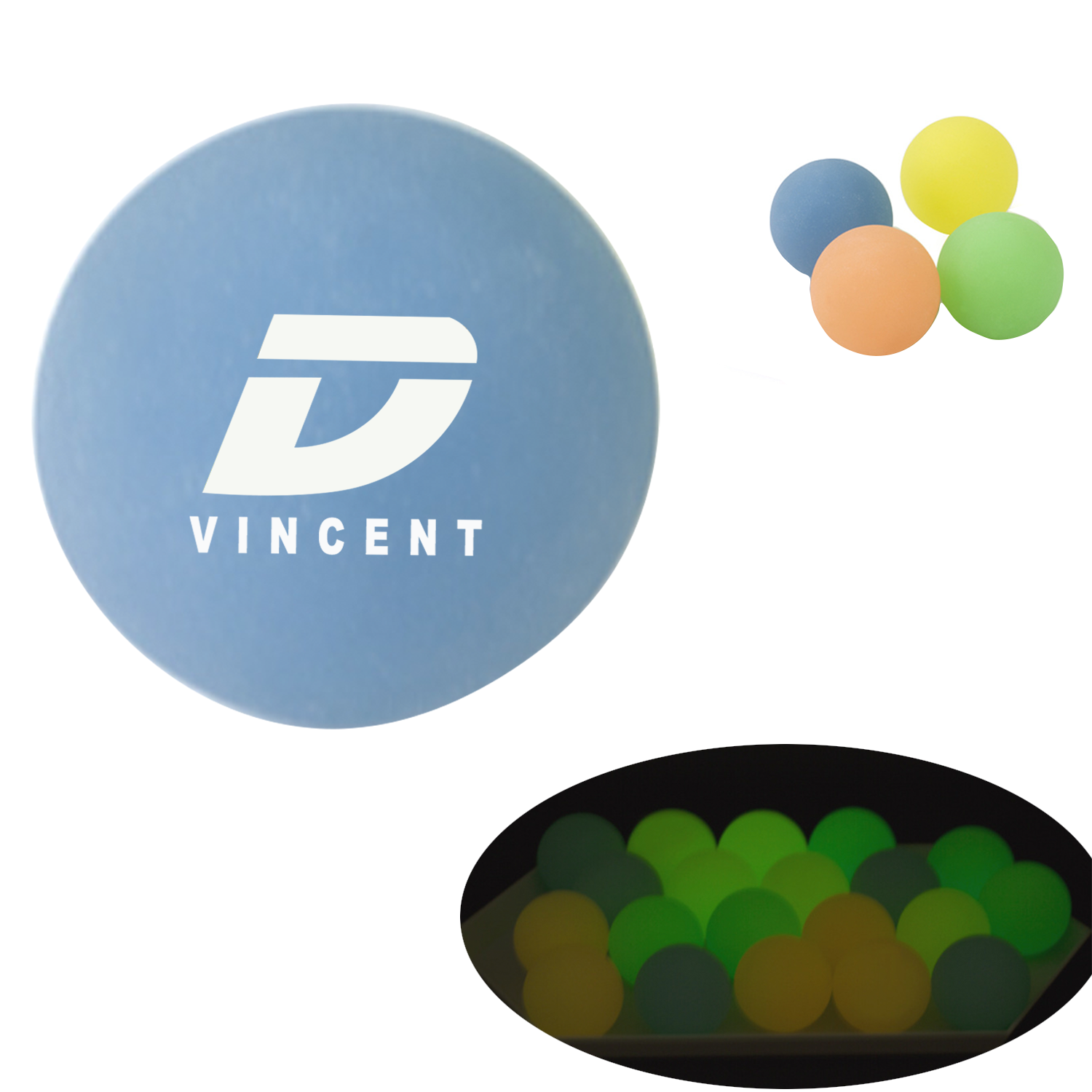 49mm Noctilucent Bouncing Ball